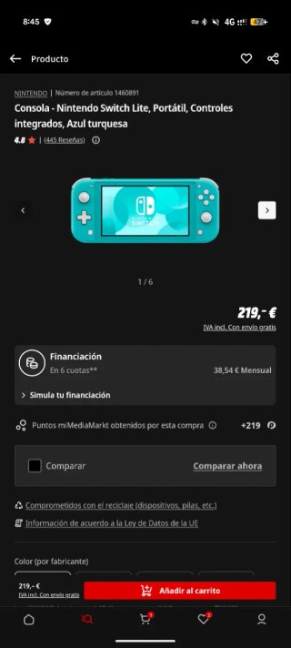 Nuova Nintendo Switch Lite Turchese Non Aperta