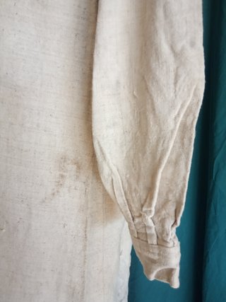 Camisón/Vestido Antiguo Gallego Lino Telar casero