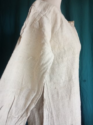 Camisón/Vestido Antiguo Gallego Lino Telar casero