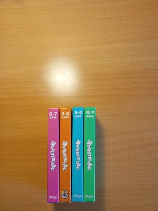 Lote 4 juegos educativos Abremente completos.