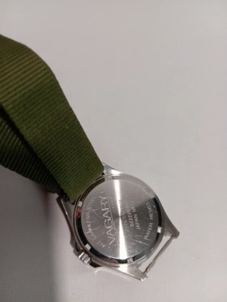 Orologio Vagary Uomo Rosso Argento