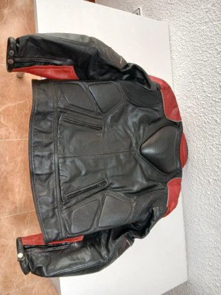 Traje 2 piezas cuero moto GOYAMOTO Talla L
