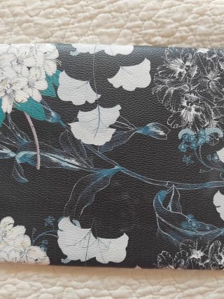 Bolso Clutch Desigual Floral Negro Multicolor