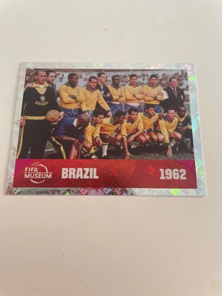 Cromo Brasil Campeón Mundial 1962