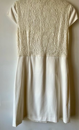 Vestido Blanco Morgan Encaje