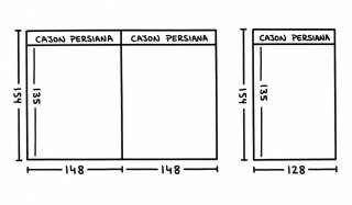 3 Ventanas PVC y Cristal de Climalit