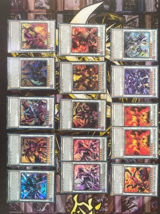 YUGIOH DECK - DRAGÓN ROJO ARCHIDEMONIO