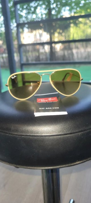 Ray-Ban Aviator Italianas Dorado Marrón
