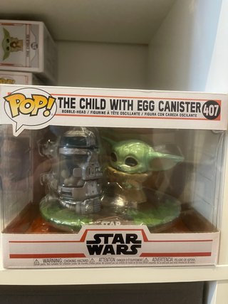 Funko Pop! The Child con Egg Canister 407