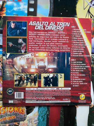 Laser Disc Asalto al Tren del Dinero (Money Train)