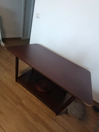 Mesa camilla de madera