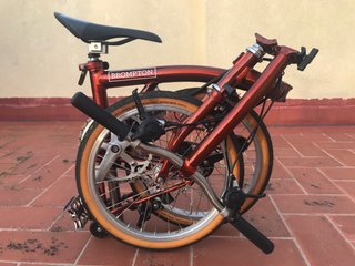 Brompton Flame Laquer