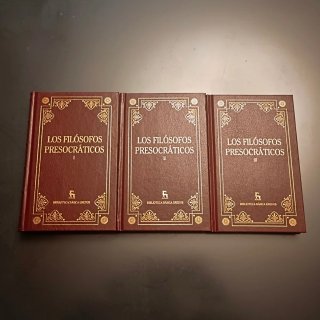 Los Filósofos Presocráticos