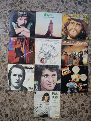 Vinilos varios antiguos