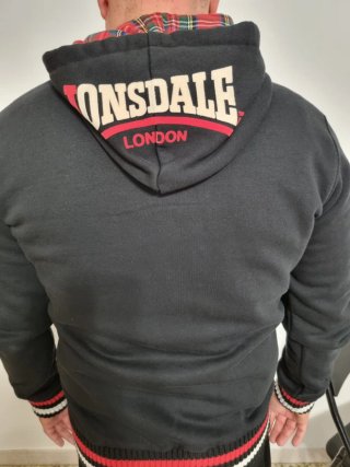 Sudadera Lonsdale con cremallera