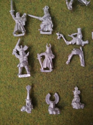 Lote Miniaturas Bretonia Metal