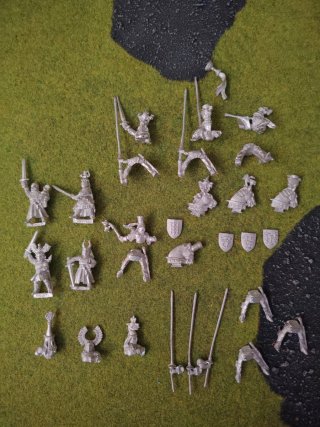 Lote Miniaturas Bretonia Metal
