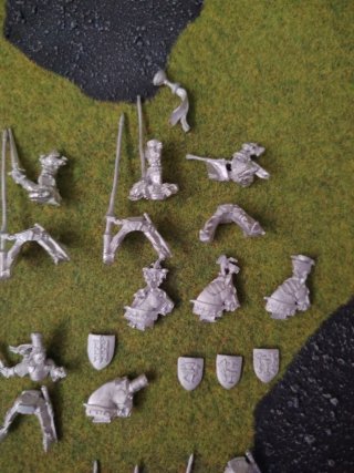 Lote Miniaturas Bretonia Metal