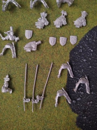Lote Miniaturas Bretonia Metal