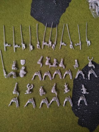 Lote Miniaturas Bretonia Metal