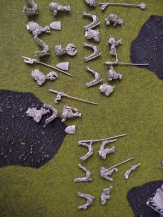 Lote Miniaturas Bretonia Metal