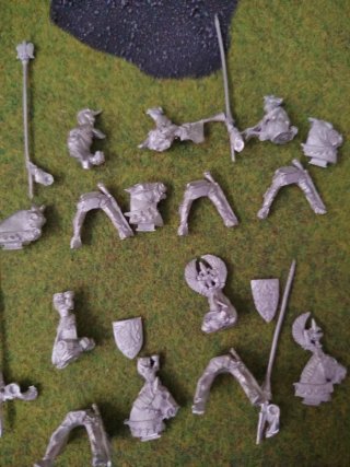 Lote Miniaturas Bretonia Metal