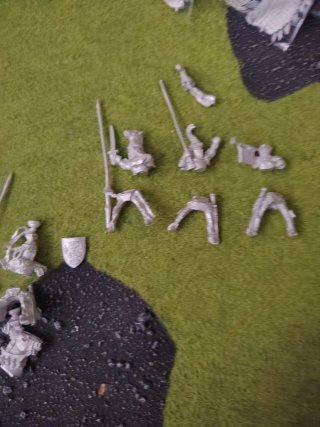 Lote Miniaturas Bretonia Metal