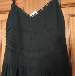 Vestido de verano negro