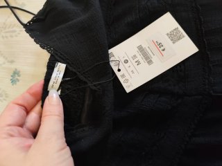 Vestido de verano negro