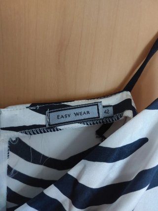 Vestido estampado cebra