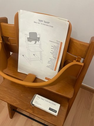 Trona de madera de Stokke
