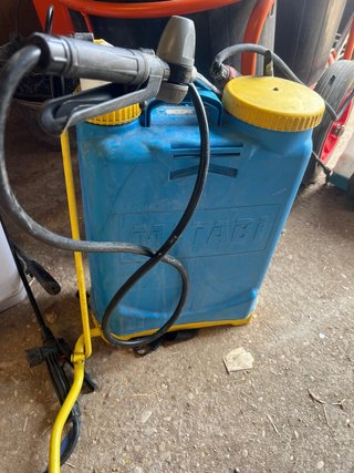 Mochila fumigar azul