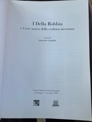 Libro Robbia e l'arte nuova Giunti