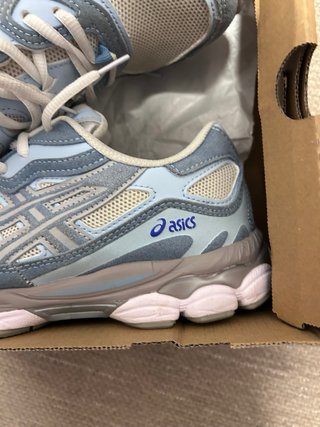 Asics Gel NYC zapatillas azules y grises