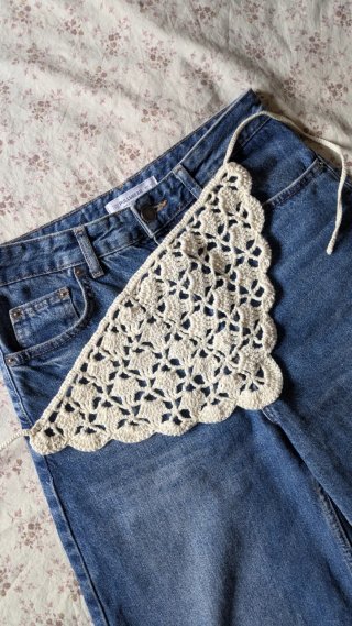 Bandana Crochet algodón