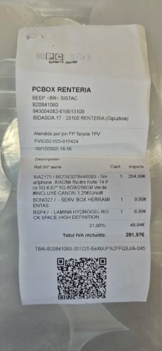 Xiaomi Redmi Note 14 Pro 5G 256GB Azul