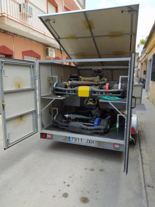 Remolque Karting Caja Cerrada