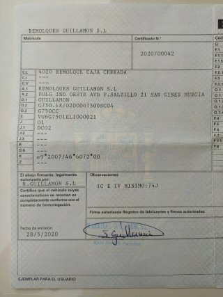 Remolque Karting Caja Cerrada