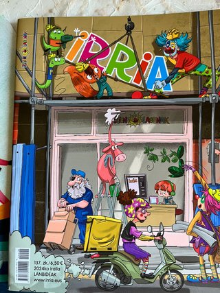 Revistas Irria en Euskera