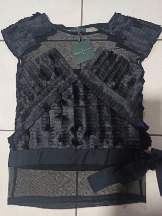 Blusa Roberto Verino Talla M Negra
