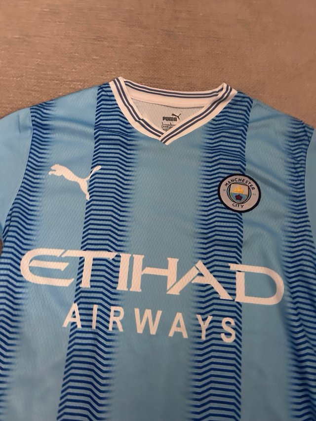 Camiseta Manchester City Puma Azul