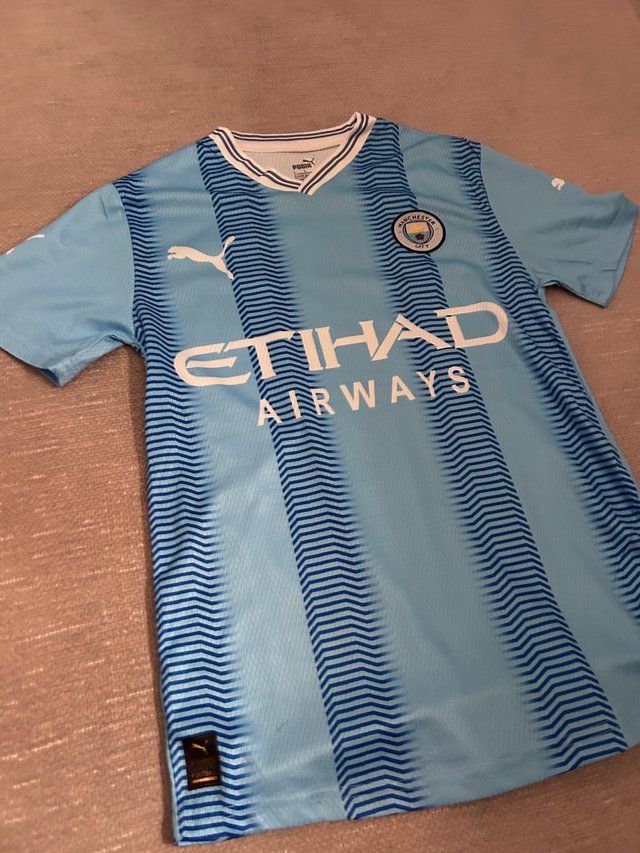 Camiseta Manchester City Puma Azul