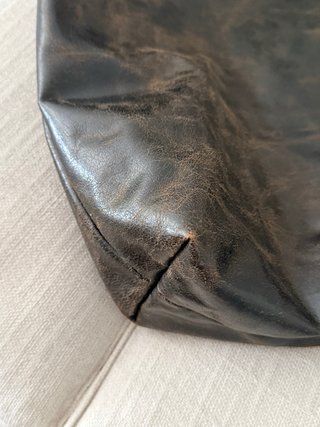 Bolso Zara Corazón Marrón