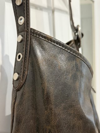 Bolso Zara Corazón Marrón