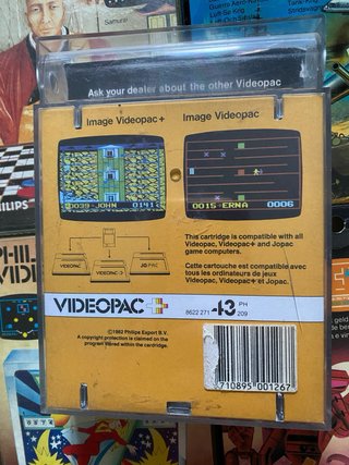 Pickaxe Pete Videopac+ Philips Juego Arcade