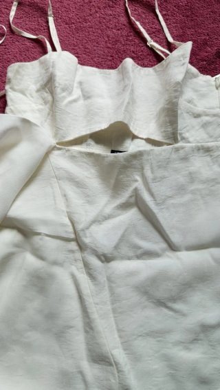 Mono falda blanco
