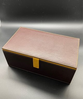 Joyero de piel sintética