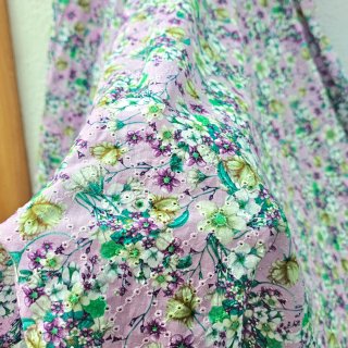 Falda midi floral