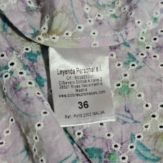 Falda midi floral