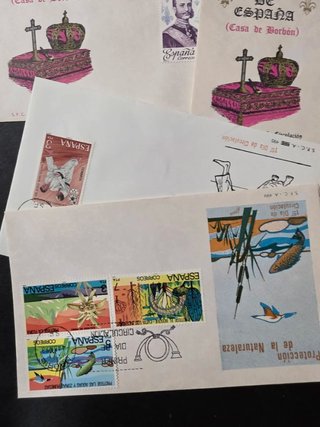 Lote sobres España +100